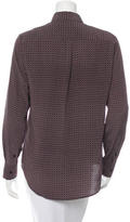 Thumbnail for your product : Joseph Silk Button-Up Top