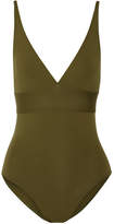 Thumbnail for your product : Eres Les Essentiels Larcin Swimsuit - Army green