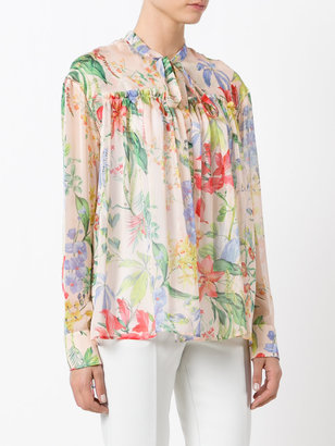 Rochas floral print blouse - women - Silk - 40