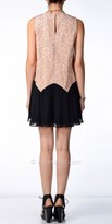 Thumbnail for your product : No Two-Tone Lace Day Dress