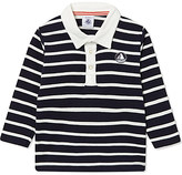 Thumbnail for your product : Petit Bateau Sailor-striped cotton polo shirt  - for Men