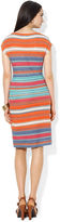 Thumbnail for your product : Lauren Ralph Lauren Short-Sleeve Striped Dress