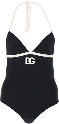 Dolce & Gabbana Logo One-Piece Swimsuit