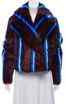 Thumbnail for your product : Diane von Furstenberg 2018 Collared Faux-Fur Jacket