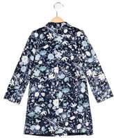 Thumbnail for your product : Gucci Girls' Structured Floral Print Coat