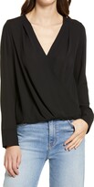 Thumbnail for your product : Halogen Cross Front Blouse