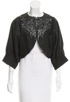 Thumbnail for your product : Andrew Gn Embellished Wool Jacket