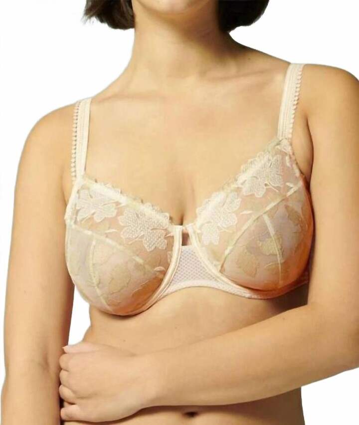 Dahlia Convertible Full Cup Bra In Pearl