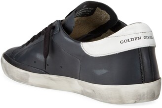 Golden Goose Men's Superstar Vintage Leather Sneakers