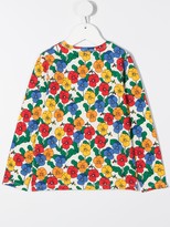 Thumbnail for your product : Mini Rodini floral-print T-shirt