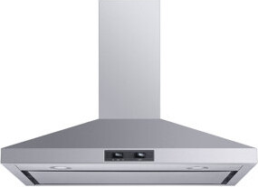 Winflo W103C Series 30" 300 CFM Convertible Wall Mount Range Hood in Stainless Steel
