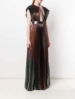 Thumbnail for your product : Givenchy micro pleated maxi dress