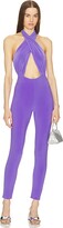 Thumbnail for your product : Norma Kamali x REVOLVE Cross Halter Jumpsuit