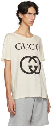 Gucci White New Logo T-Shirt