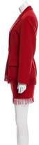 Thumbnail for your product : Jean Paul Gaultier Fringe-Trimmed Skirt Suit Set