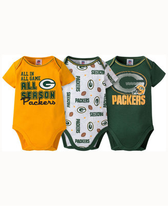 Gerber Babies' Green Bay Packers 3-pack Bodysuit