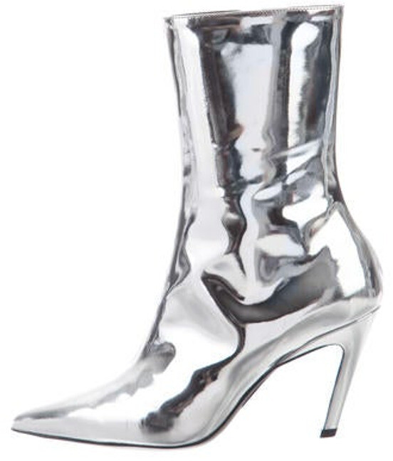 Balenciaga Metallic Knife Boots w/ Tags - ShopStyle