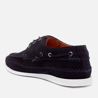 Paul Smith Men's Hobbs Suede Boat Shoes - Navy