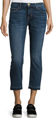 Current/Elliott The Cropped Straight-Leg Jeans