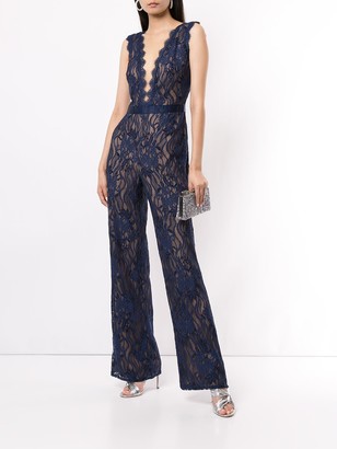 Tadashi Shoji Lace Jumpsuit All-In-One