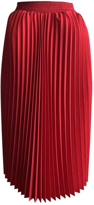 Balenciaga Red Cotton - elasthane Skirt for Women