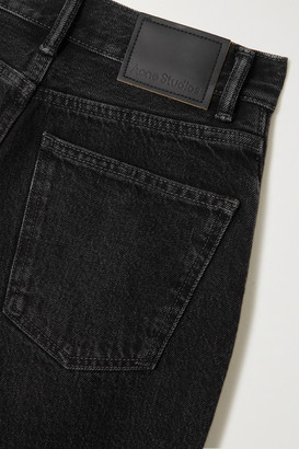 Acne Studios High-rise Straight-leg Jeans - Black
