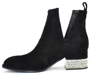 Jeffrey Campbell Musk - Jewelled Heel Ankle Boot