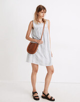 Thumbnail for your product : Madewell Sleeveless Yoked Mini Dress in Textured Stripe