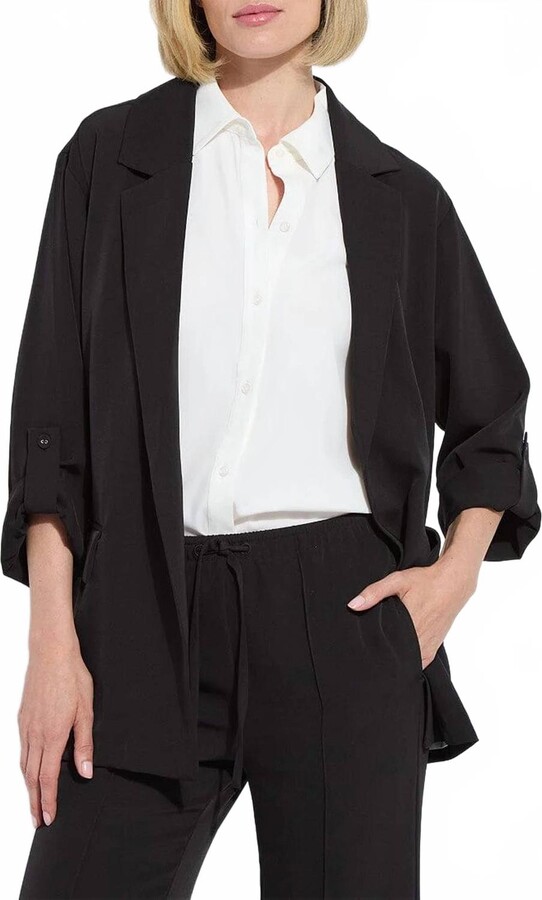 Lysse Genevieve Relaxed Blazer In Black