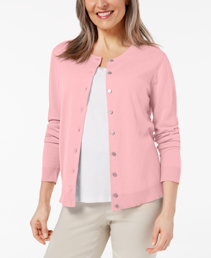 Light Pink Cardigan | Shop the world's largest collection of 