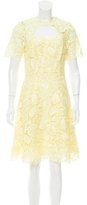 Thumbnail for your product : Oscar de la Renta Guipure Lace A-Line Dress