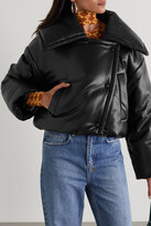 Thumbnail for your product : Nanushka Jamie Padded Vegan Leather Jacket - Black