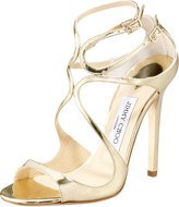 Thumbnail for your product : Jimmy Choo Lance Wavy Strap Sandal
