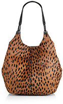 Thumbnail for your product : Elizabeth and James Spotted Calf Hair Cynnie Hobo Bag