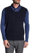 Thumbnail for your product : Thomas Dean Fine Merino Wool Colorblock Pullover