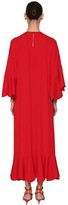 Thumbnail for your product : Valentino Silk Georgette Midi Dress