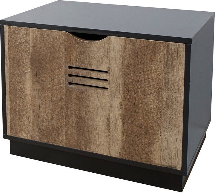 Dunelm Black Wooden Blanket Box Black and Brown ShopStyle