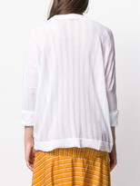 Thumbnail for your product : Autumn Cashmere Striped Knitted Top