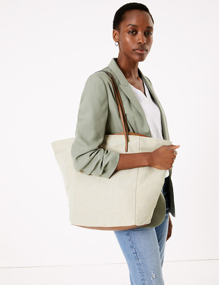 marks and spencer grey bag