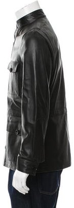 Loewe Leather Safari Jacket w/ Tags