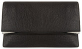 Thumbnail for your product : McQ Soft leather foldover Clutch Bag