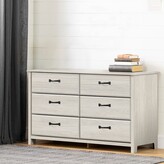 Thumbnail for your product : South Shore Ulysses 6-Drawer Double Dresser, Winter Oak