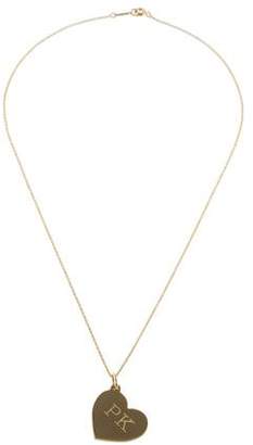 Tiffany & Co. 18K Heart Tag Pendant Necklace