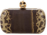 Thumbnail for your product : Alexander McQueen Karung Skull Box Clutch