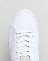 Thumbnail for your product : Polo Ralph Lauren Sayer Canvas Trainers In White