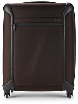 brown tumi luggage