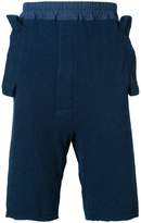 Thumbnail for your product : Bernhard Willhelm elasticated waist shorts