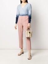 Thumbnail for your product : Jonathan Simkhai High-Rise Pintuck Cropped Trousers