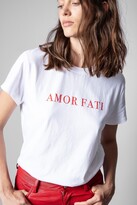Thumbnail for your product : Zadig & Voltaire Zoe Amor Fati T-shirt