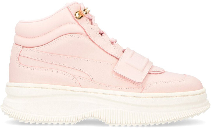 puma high tops pink